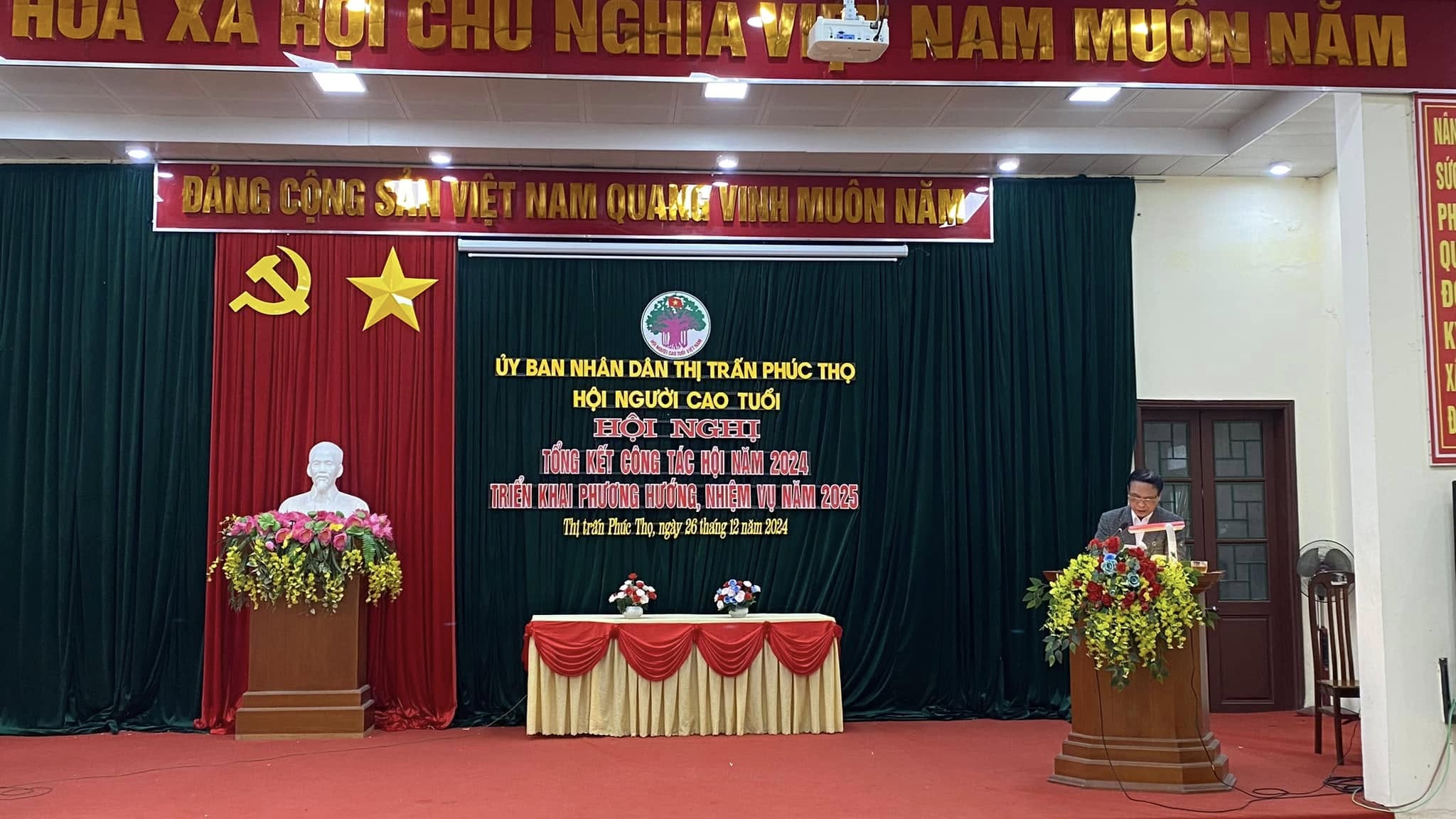 Hội nghị tổng kết công tác hội người cao tuổi năm 2024 và triển khai phương hướng, nhiệm vụ năm 2025